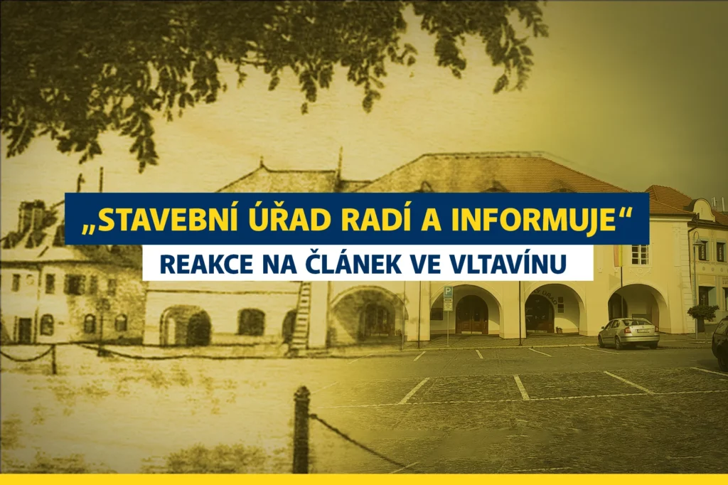 Odpověď na článek „STAVEBNÍ ÚŘAD RADÍ A INFORMUJE“